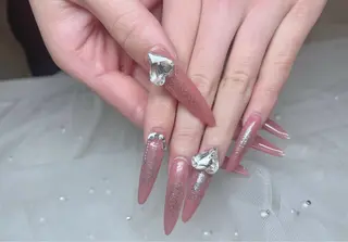 ネイル WAKANA 𖤐 ̖́-のネイルデザイン