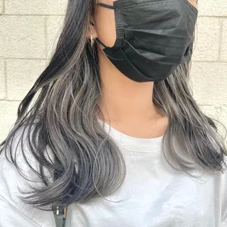 セミロング カラー . NANAのヘアスタイル