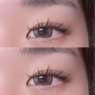 マツエク・マツパ yur西梅田 Mikuのマツエク・マツパデザイン