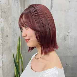ミディアム 🌷暖色カラー /Mina/渋谷🌷のヘアスタイル