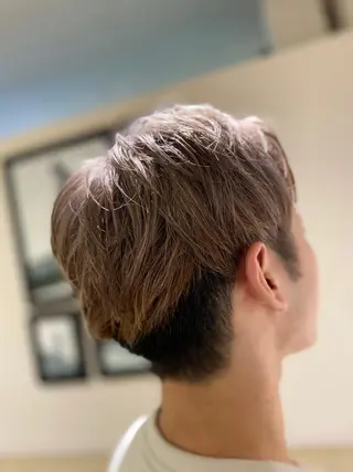 カラー メンズ 髪質改善×矯正🫧 韓国ヘアasamiのヘアスタイル