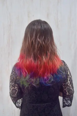 ミディアム GATE.所属・GATE. staffのヘアスタイル