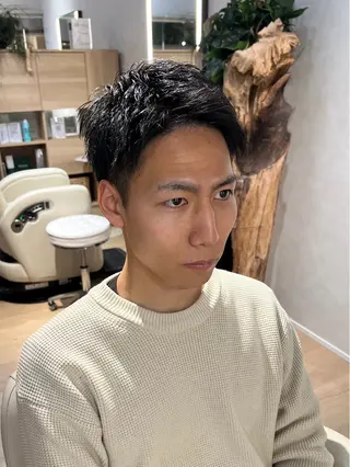 ショート メンズ unopulir Vamos店所属・梅田茶屋町メンズ 専門美容師 山元一平のヘアスタイル