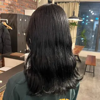 セミロング カラー Rino kanayama所属・Rino 金山 / 宮澤 萌のヘアスタイル