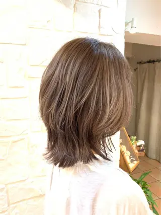 ミディアム Loem【ロエム】所属・RINA 【Loem】のヘアスタイル