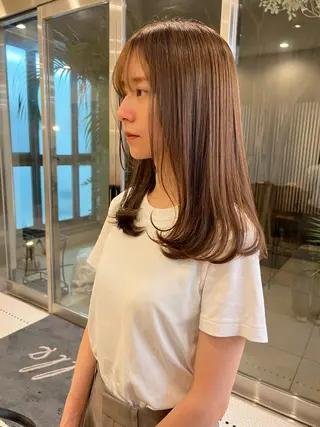 ロング カラー belle   表参道　terrace所属・抜きっぱなしブロンド /ハイトーン/カナタのヘアスタイル