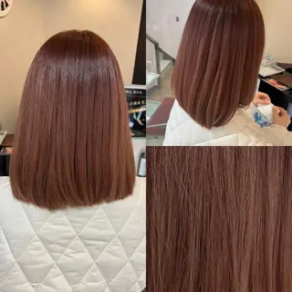 ミディアム カラー エクステ＆艶カラー 🎀YURINA🎀のヘアスタイル