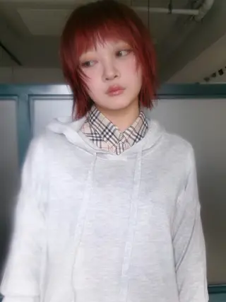 ショート YUUKI/ボブ パーマ.ウルフのヘアスタイル