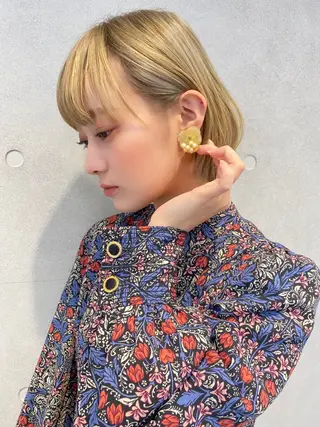 ショート 🍓似合わせカット× パーマ／矢木🍓のヘアスタイル