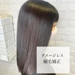 ロング カラー パーマ ヘアアレンジ 髪質改善/縮毛矯正 艶カラー/珠聡のヘアスタイル