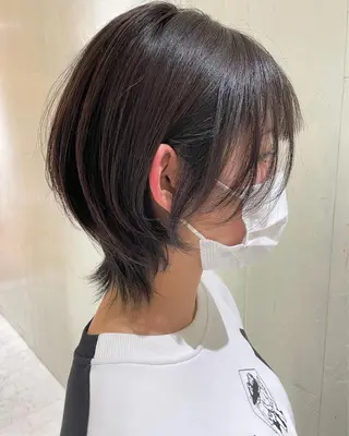 ミディアム カラー 河合秀明/ショート /ボブ/レイヤーのヘアスタイル