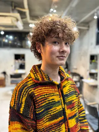 ショート パーマ/パーマ落とし /メンズカット/ヒロのヘアスタイル