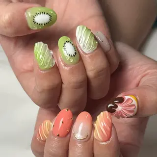 ネイル nail salon LIFE2nd所属・be' Yuhiのネイルデザイン