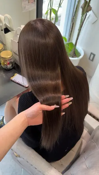 カラー ハイトーン✨艶髪💘 💘 AYANO💘のヘアスタイル