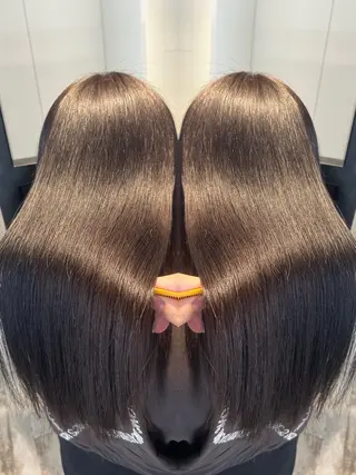 ロング カラー dx share salon 渋谷所属・髪質改善ヘアエステ Soruhaのヘアスタイル