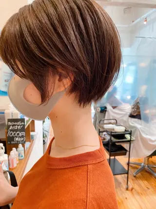 ショート カラー メンズカット特化柏駅 徒歩3分LOUのヘアスタイル