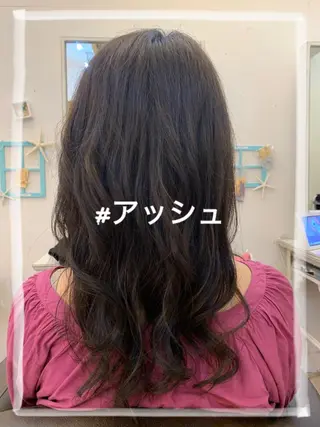 ロング カラー 杉山 蒼汰のヘアスタイル