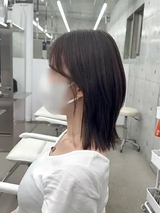 ミディアム カラー パーマ ヘアアレンジ パク・ボミン小野リエ 韓国ハーフ🦊のその他イメージ