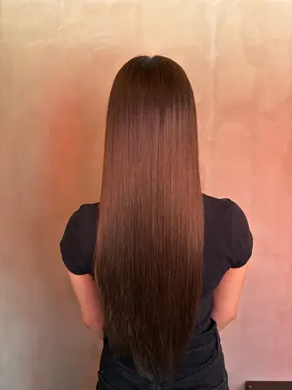 ロング 竹田 佳奈のヘアスタイル