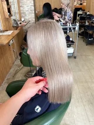 セミロング 谷山銀二郎/ 副店長のヘアスタイル