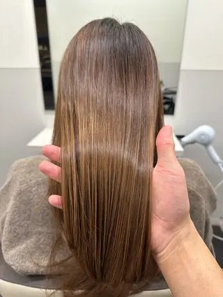 ロング カラー 【酸熱/美髪矯正 /髪質改善】RINのヘアスタイル