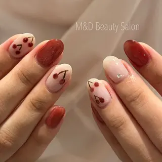 ネイル M&D Beauty Salon 銀座店所属・M&D銀座 AYAのネイルデザイン