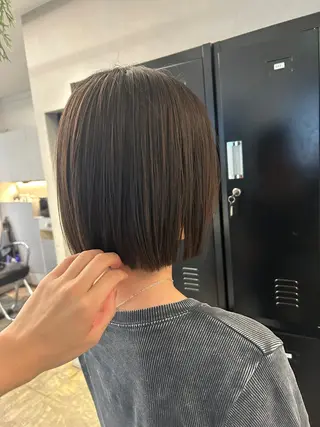 ショート アレンジ/新宿 透明感カラー/ヤノのヘアスタイル