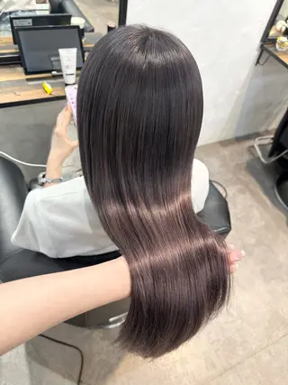 ロング カラー 🫧シールエクステ/ カラー🫧アサミ️のヘアスタイル