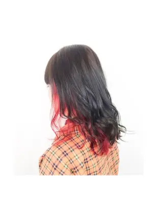 ロング カラー ワタベ ハヤト/ トップデザイナーのヘアスタイル