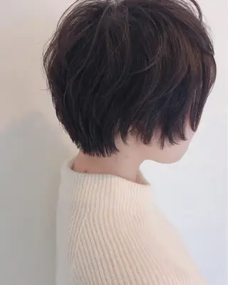 ショート カラー The book hand salon所属・伊藤 さやかのヘアスタイル