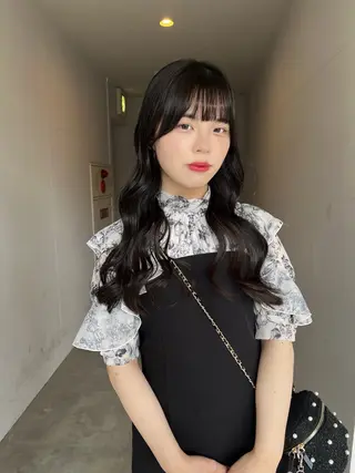 セミロング カラー IROW/イロウ天神 大名店　yamaのヘアスタイル