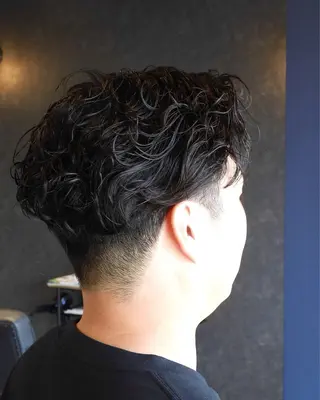 パーマ メンズ add-hair所属・add-hair日下 翔太のヘアスタイル