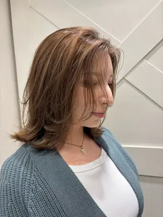 セミロング 横浜/暖色🍎 /パーマ🌀/おとはのヘアスタイル