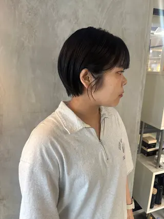 ショート カラー ヘアアレンジ stylist/蛯谷 珠里のヘアスタイル