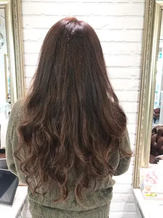 ロング パーマ Renatus店長 金子裕美のヘアスタイル