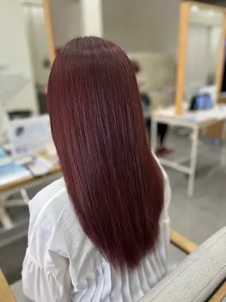 ロング カラー 太白区白髪ぼかし/ ボブカット/千葉達人のヘアスタイル