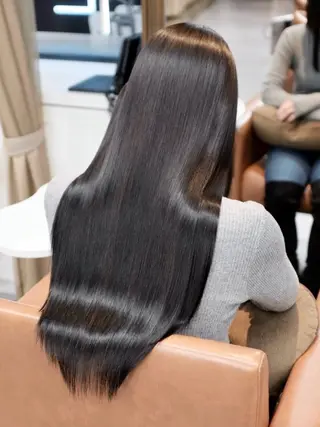 ロング 韓国/レイヤー/ 透明感🩶ひかる🩶のヘアスタイル