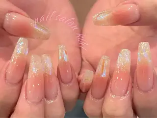 ネイル 💕鈴木ユリ パラジェル/オフ無料のネイルデザイン