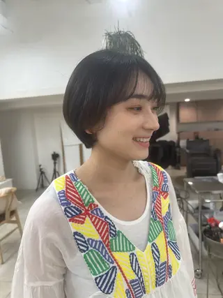 ショート 林 莉央のヘアスタイル