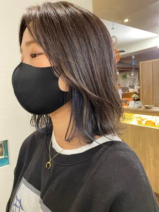 ミディアム 栞美容室所属・三浦 健太郎のヘアスタイル