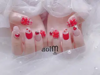 ネイル 葵うさぎ所属・葵うさぎ AIのネイルデザイン