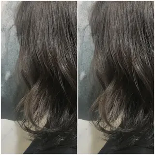 ミディアム オリーブ透明感カラー 表参道/MIKUのヘアスタイル