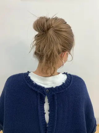 ロング カラー ヘアアレンジ bob/ aoiのヘアスタイル