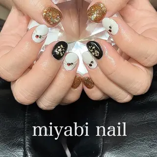 ネイル miyabi nail 桂川駅近くのネイルデザイン
