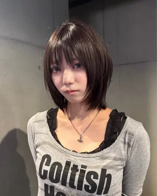 ロング カラー だいち/ハイトーン/ デザインカラーのヘアスタイル