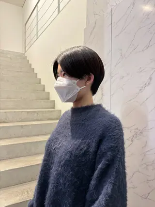 ショート miu /透明感カラーのヘアスタイル