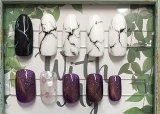 カラー ネイル キラー美　上野所属・キラー美 上野のネイルデザイン