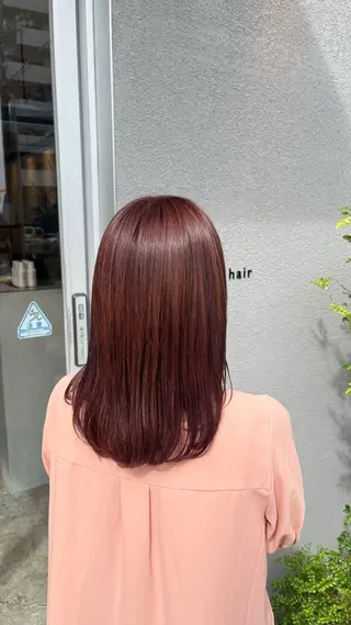 カラー 坂下 かのんのヘアスタイル