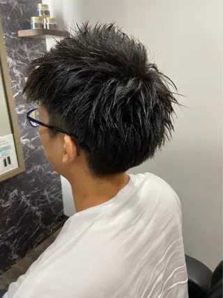 ショート LAVIE NEW STANDARD BARBER 横浜店所属・🐲日比 佳典🐲のヘアスタイル