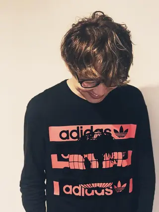 ショート カラー メンズ ヤノ ナオミのヘアスタイル